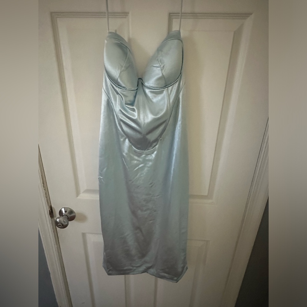 Satin Midi dress